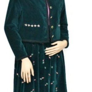 Vintage Velvet Suit. Set. Chic.